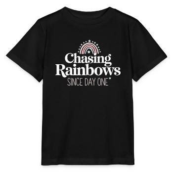 Whimsical Weather Patterns, Whimsical Clouds, Funny - Stanley/Stella MINI CREATOR Kids’ T-Shirt - black - Front - Mikhail (115cm)