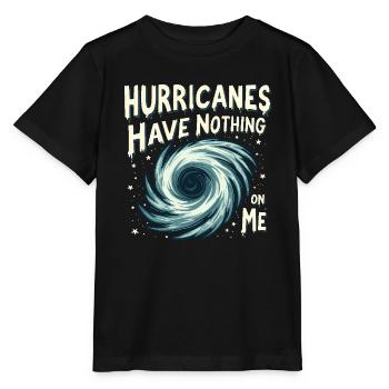 Whimsical Weather Patterns, Whimsical Clouds, Funny - Stanley/Stella MINI CREATOR Kids’ T-Shirt - black - Front - Mikhail (115cm)