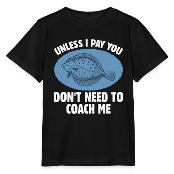 Pêcheurs Pêcheurs Pêcheurs sportifs - T-shirt bio MINI CREATOR Stanley/Stella Enfant - noir - Devant - Mikhail (115cm)