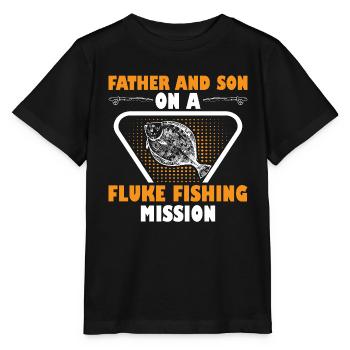 Pêcheurs Pêcheurs Pêcheurs sportifs - T-shirt bio MINI CREATOR Stanley/Stella Enfant - noir - Devant - Mikhail (115cm)
