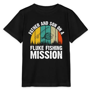 Pêcheurs Pêcheurs Pêcheurs sportifs - T-shirt bio MINI CREATOR Stanley/Stella Enfant - noir - Devant - Mikhail (115cm)