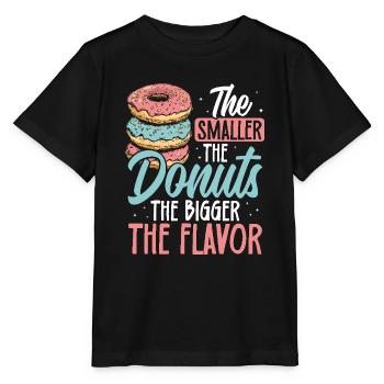 Donuts Donut - Stanley/Stella Kinder T-Shirt MINI CREATOR  - Schwarz - Vorne - Mikhail (115cm)