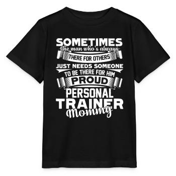 Personal Trainer Personal Trainer Mommy - Stanley/Stella MINI CREATOR Kids’ T-Shirt - black - Front - Mikhail (115cm)