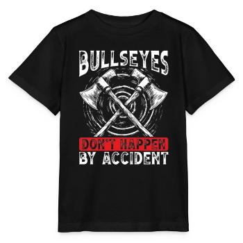 Axt Werfen Axt Werfer Axe Throwing - Stanley/Stella Kinder T-Shirt MINI CREATOR  - Schwarz - Vorne - Mikhail (115cm)