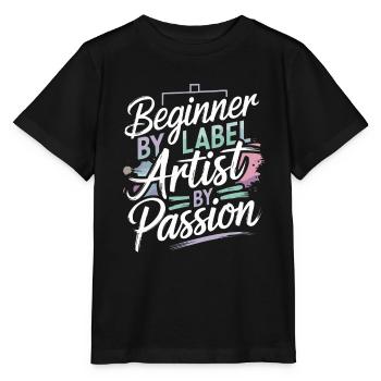 Passe-temps créatif pour les débutants dans le - T-shirt bio MINI CREATOR Stanley/Stella Enfant - noir - Devant - Mikhail (115cm)