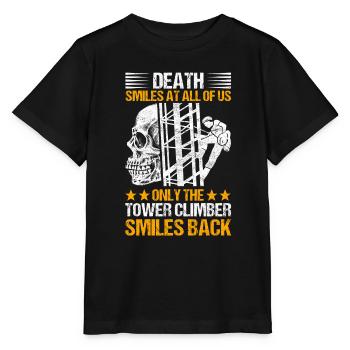 Industrial Climbers Tower Climbers Industrial Climbing - Stanley/Stella MINI CREATOR Kids’ T-Shirt - black - Front - Mikhail (115cm)