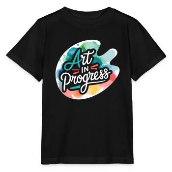 Passe-temps créatif pour les débutants dans le - T-shirt bio MINI CREATOR Stanley/Stella Enfant - noir - Devant - Mikhail (115cm)
