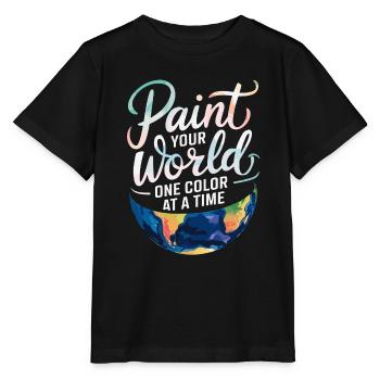 Passe-temps créatif pour les débutants dans le - T-shirt bio MINI CREATOR Stanley/Stella Enfant - noir - Devant - Mikhail (115cm)