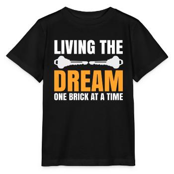 Homeowner Dream House Richtest House Builder - Stanley/Stella MINI CREATOR Kids’ T-Shirt - black - Front - Mikhail (115cm)