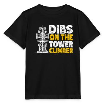 Industrial Climbers Tower Climbers Industrial Climbing - Stanley/Stella MINI CREATOR Kids’ T-Shirt - black - Front - Mikhail (115cm)