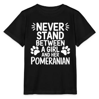 Pomeranian Spruch Hund Lustige Pomeranian Geschenk - Stanley/Stella Kinder T-Shirt MINI CREATOR  - Schwarz - Vorne - Mikhail (115cm)