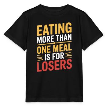 Intermittent fasting Intermittent fasting - Stanley/Stella MINI CREATOR Kids’ T-Shirt - black - Front - Mikhail (115cm)