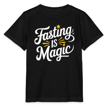 Intermittent fasting Intermittent fasting - Stanley/Stella MINI CREATOR Kids’ T-Shirt - black - Front - Mikhail (115cm)