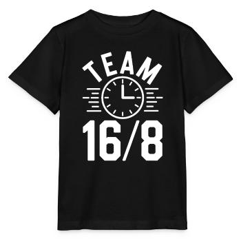 Intermittent fasting Intermittent fasting - Stanley/Stella MINI CREATOR Kids’ T-Shirt - black - Front - Mikhail (115cm)