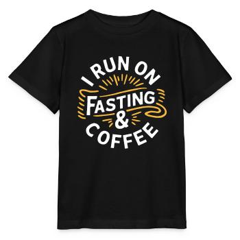 Intermittent fasting Intermittent fasting - Stanley/Stella MINI CREATOR Kids’ T-Shirt - black - Front - Mikhail (115cm)