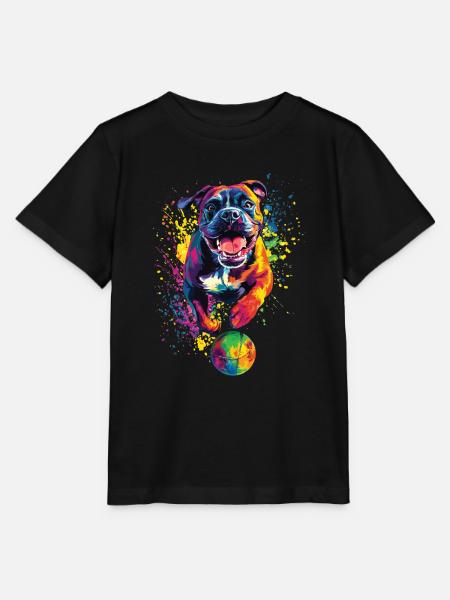 Bullmastiff - Stanley/Stella Kinder T-Shirt MINI CREATOR  - Schwarz