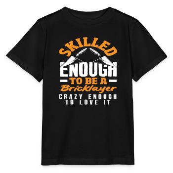Mason Qualified Enough to Be a Mason - Stanley/Stella MINI CREATOR Kids’ T-Shirt - black - Front - Mikhail (115cm)