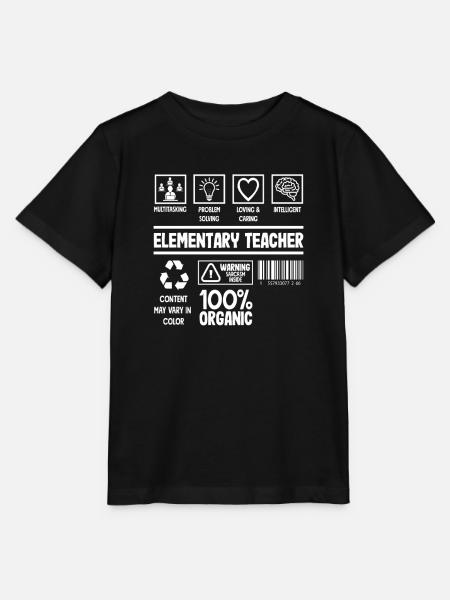 Grundschullehrerin Multitasking Problemlösung - Stanley/Stella Kinder T-Shirt MINI CREATOR - Schwarz