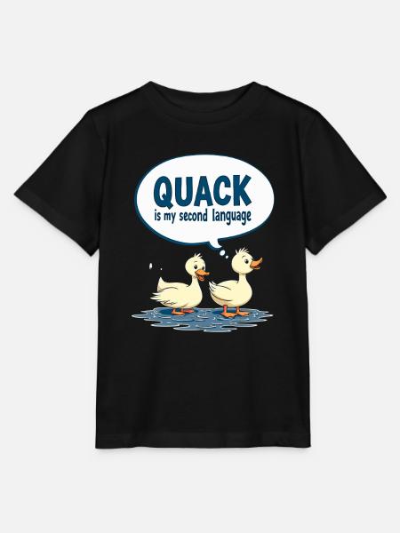 Nutztier-enten-enthusiasten Hinterhof-enten - Stanley/Stella Kinder T-Shirt MINI CREATOR - Schwarz