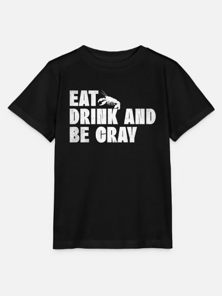 Crawfish Gifts - Stanley/Stella Kinder T-Shirt MINI CREATOR - Schwarz