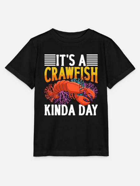 Crawfish Gifts - Stanley/Stella Kinder T-Shirt MINI CREATOR  - Schwarz