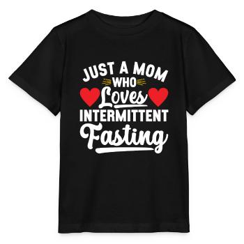 Jeûne intermittent Jeûne intermittent - T-shirt bio MINI CREATOR Stanley/Stella Enfant - noir - Devant - Mikhail (115cm)