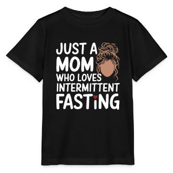 Jeûne intermittent Jeûne intermittent - T-shirt bio MINI CREATOR Stanley/Stella Enfant - noir - Devant - Mikhail (115cm)
