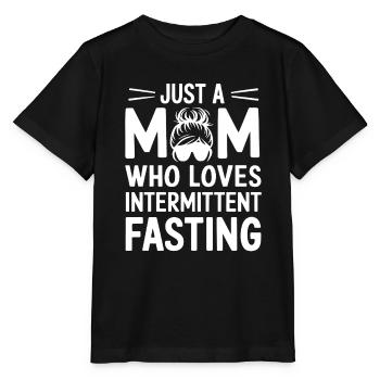 Intermittent fasting Intermittent fasting - Stanley/Stella MINI CREATOR Kids’ T-Shirt - black - Front - Mikhail (115cm)
