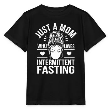 Jeûne intermittent Jeûne intermittent - T-shirt bio MINI CREATOR Stanley/Stella Enfant - noir - Devant - Mikhail (115cm)