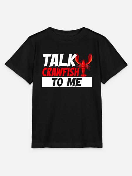 Crawfish Gifts - Stanley/Stella Kinder T-Shirt MINI CREATOR - Schwarz