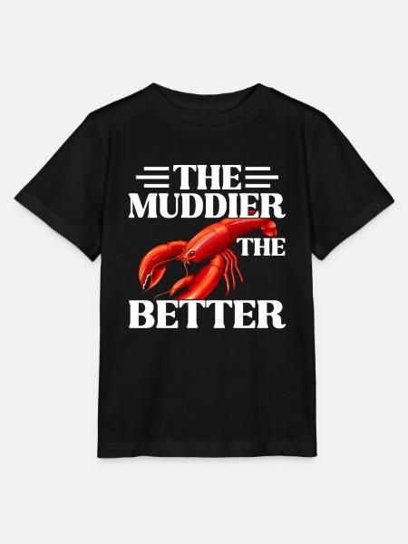 Crawfish Gifts - Stanley/Stella Kinder T-Shirt MINI CREATOR  - Schwarz