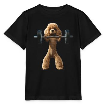 Pudel - Stanley/Stella Kinder T-Shirt MINI CREATOR  - Schwarz - Vorne - Mikhail (115cm)