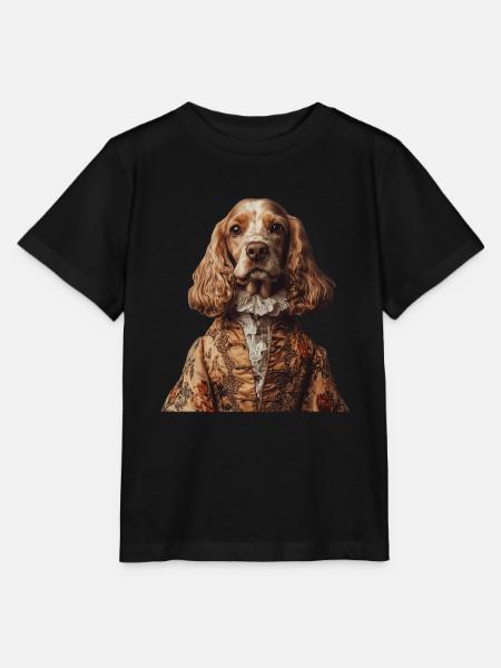 Cocker Spaniel - Stanley/Stella Kinder T-Shirt MINI CREATOR - Schwarz