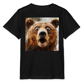 Tragen - Stanley/Stella Kinder T-Shirt MINI CREATOR  - Schwarz - Vorne - Mikhail (115cm)