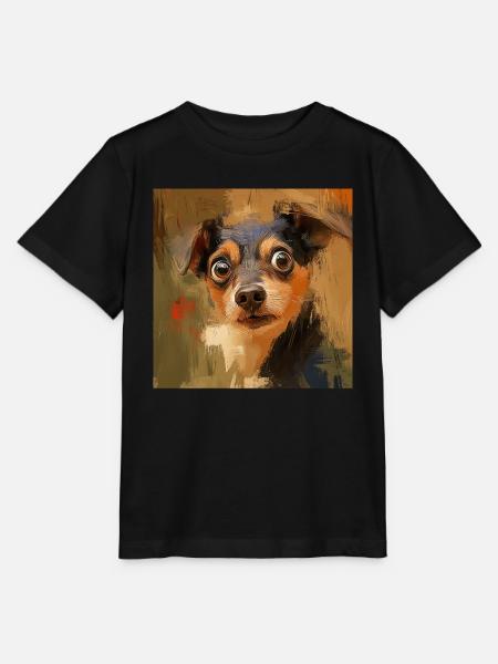 Hund - Stanley/Stella Kinder T-Shirt MINI CREATOR  - Schwarz