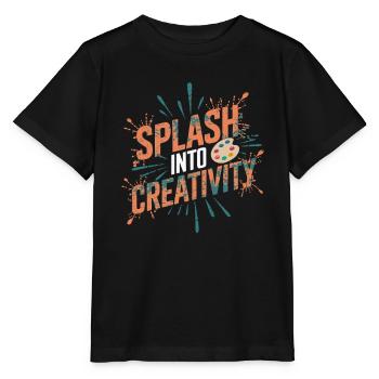 Passe-temps créatif pour les débutants dans le - T-shirt bio MINI CREATOR Stanley/Stella Enfant - noir - Devant - Mikhail (115cm)