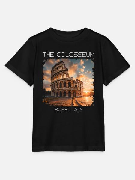 Das Kolosseum - Stanley/Stella Kinder T-Shirt MINI CREATOR - Schwarz