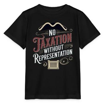 Boston Tea 1773 American Revolution Historic - Stanley/Stella Kinder T-Shirt MINI CREATOR  - Schwarz - Vorne - Mikhail (115cm)