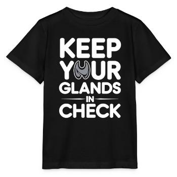 Science médicale pour l’endocrinologie - T-shirt bio MINI CREATOR Stanley/Stella Enfant - noir - Devant - Mikhail (115cm)