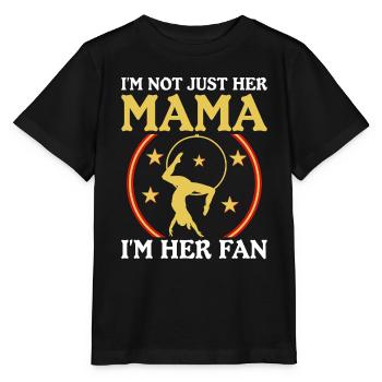 Circus Trapez Für Trapezkünstlerkostüm - Stanley/Stella Kinder T-Shirt MINI CREATOR  - Schwarz - Vorne - Mikhail (115cm)