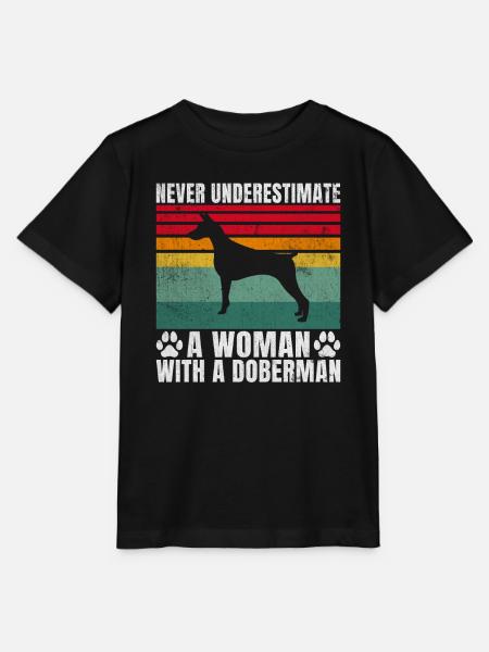 Doberman Gifts - Stanley/Stella Kinder T-Shirt MINI CREATOR  - Schwarz