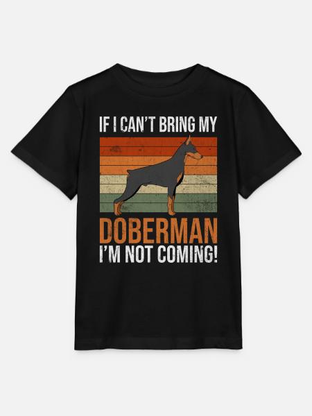 Doberman Gifts - Stanley/Stella Kinder T-Shirt MINI CREATOR  - Schwarz