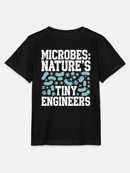Microscope Enthusiast Lab Technician Science - Stanley/Stella Kinder T-Shirt MINI CREATOR - Schwarz