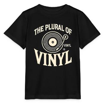 Der Plural von Vinyl ist Vinyl - Stanley/Stella Kinder T-Shirt MINI CREATOR  - Schwarz - Vorne - Mikhail (115cm)