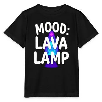 Lava Lamp Retro Aesthetic Psychedelic - Stanley/Stella MINI CREATOR Kids’ T-Shirt - black - Front - Mikhail (115cm)