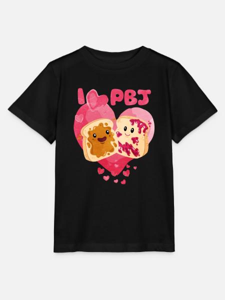Erdnussbutter - Stanley/Stella Kinder T-Shirt MINI CREATOR  - Schwarz
