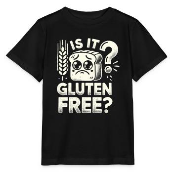 Ist es glutenfrei? - Stanley/Stella Kinder T-Shirt MINI CREATOR  - Schwarz - Vorne - Mikhail (115cm)