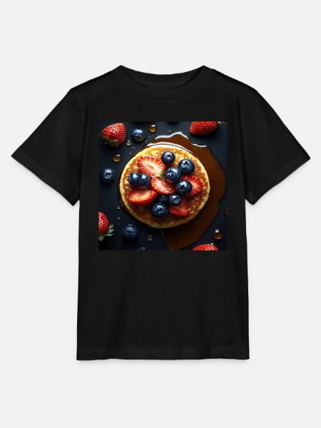 Pfannkuchen - Stanley/Stella Kinder T-Shirt MINI CREATOR - Schwarz