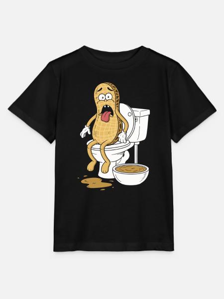 Erdnussbutter - Stanley/Stella Kinder T-Shirt MINI CREATOR - Schwarz