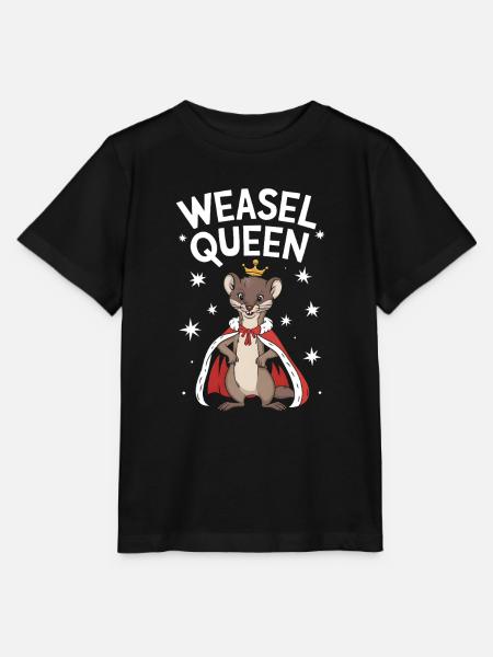 Wiesel - Stanley/Stella Kinder T-Shirt MINI CREATOR - Schwarz